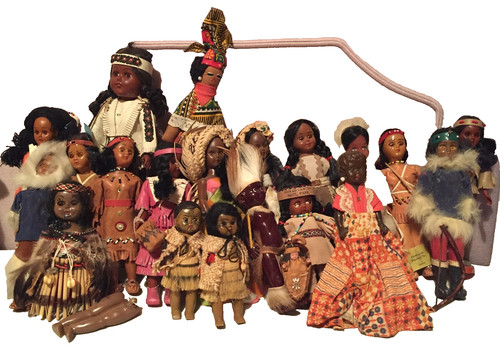 Vintage creepy plastic - creepy,