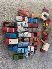 Collection of random Matchbox Car toys. range of series included.