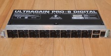 Behringer Ultragain Pro-8 Digital ADA8000 ADAT 8-Channel Mic Preamp