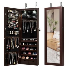 2 IN 1 Mirror Jewelry Cabinet