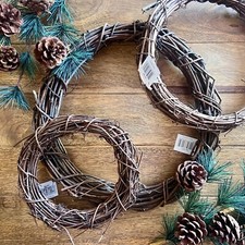 Christmas Natural Vine Wreath