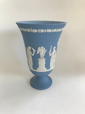 Wedgwood blue jasperware - wedgwood, large