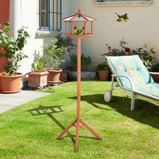 PawHut Bird Table Wooden