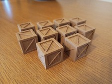 O  Gauge '4ft' wooden crates