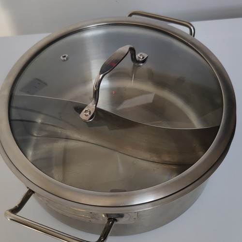 Stainless steel stockpot - steel, 8l