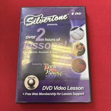 Silvertone Presents Over 2 Hours Of Lessons DVD Electric Acoustic Bass Guitar