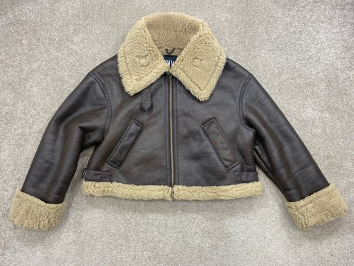 Zara womens faux shearling - faux,