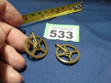 Vienna Clock PULLEYS Pair 29mm