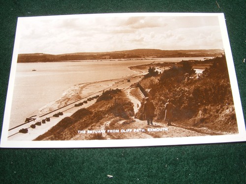 Vintage postcard exmouth - postcard,