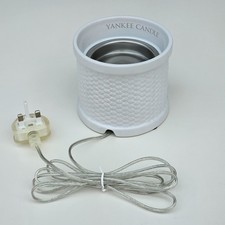 Yankee Candle Electric Wax Warmer White Ceramic Model YC1-01