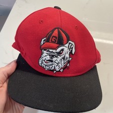 Georgia Bulldogs Snap back Cap Mitchell & Ness NCAA Embroidered Under Rim Wool