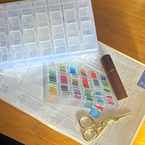 Dmc clear plastic thread - clear,