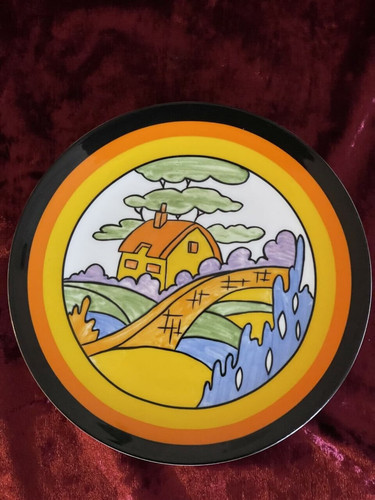 Clarice cliff bizarre orange - clarice,