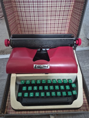 Lilliput typewriter - lilliput,