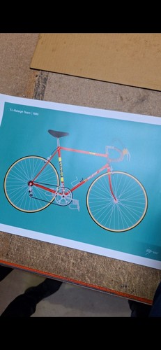 Raleigh classic poster - raleigh,