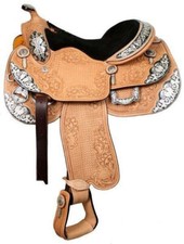 Western show saddle 16" -
