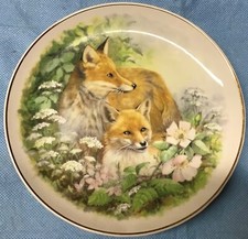 Red Fox Plate NBJ China 