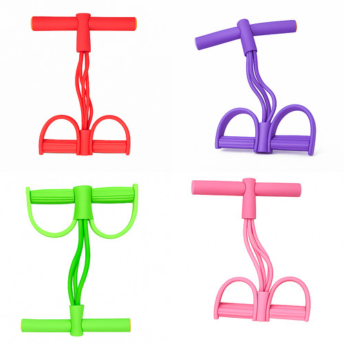 Tube pedal resistance band - 4,