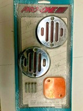 Harley Davidson Slotted Front Indicator Covers and Red Lens for FLH HF508 T 273