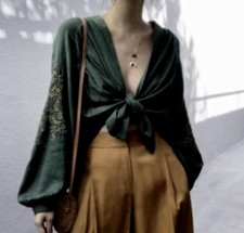 Zara EMBROIDERED KIMONO