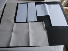 Pieces of 14 count AIDA counted cross stitch fabric cream white