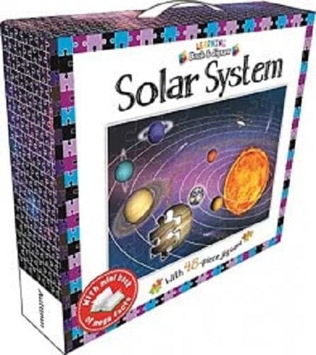 Solar system learning book - book, &