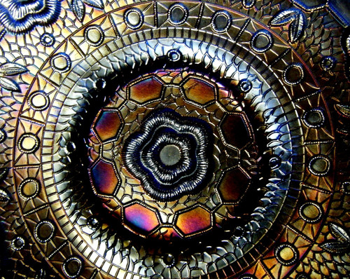 Fenton carnival glass - carnival,