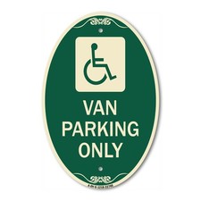 Van parking only - parking, (with