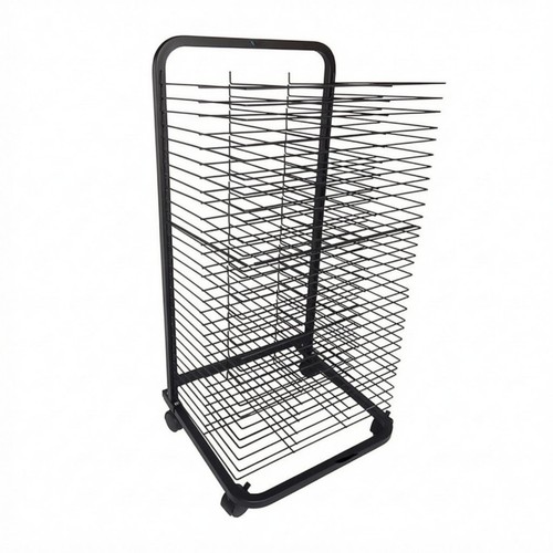 Rolling art drying rack - rolling,