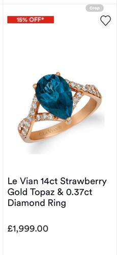 Vian 14ct strawberry gold - le,