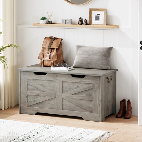 Storage chest bench wooden - bench, ,wooden