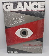Glance Magazine Test By Steve Thompson NEW Illusion Magic Mentalism Trick Guide