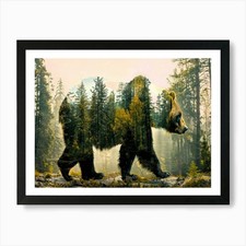 Bear Foot - Bear Big Art Print