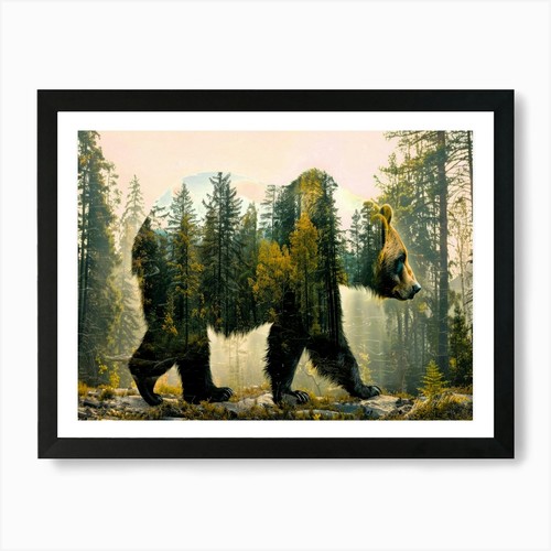 Bear foot - foot, print