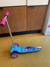 Disney Frozen Three Wheeled Scooter Height 27ins