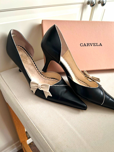 Vintage carvela black - vintage,