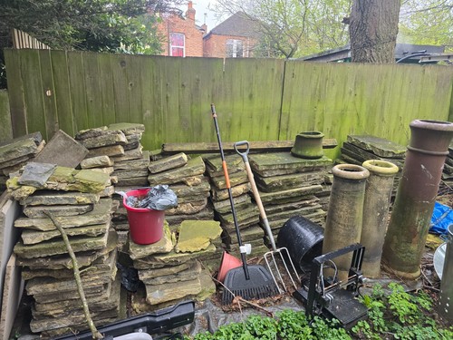 York stone paving slabs 28sq - stone,