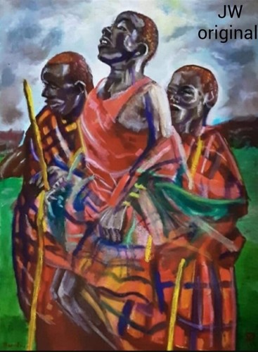 Original painting african - painting,