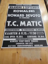 Kowalski / Howard Devoto - 1983 Dutch Concert Poster