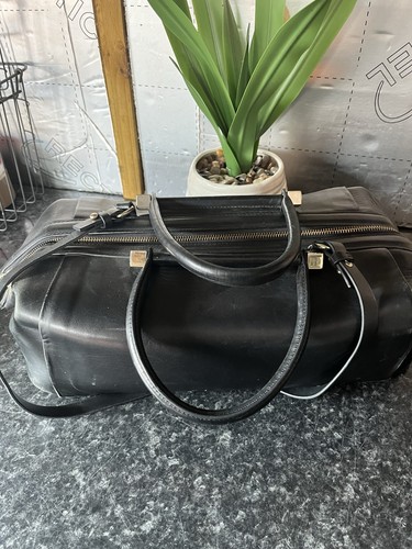 Zara black genuine leather - zara,