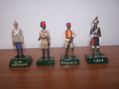 Painted metal cast - metal,