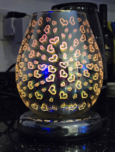 Hearts glass electric - hearts,