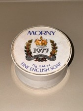 Vintage MORNY Fine English Soap- The 1977 Queens Silver Jubilee unused