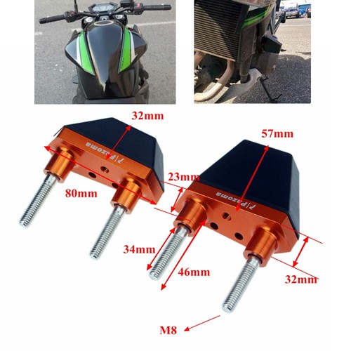 Motorcycle crash engine guard - crash,