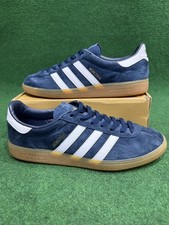 Adidas Munchen Blue Suede