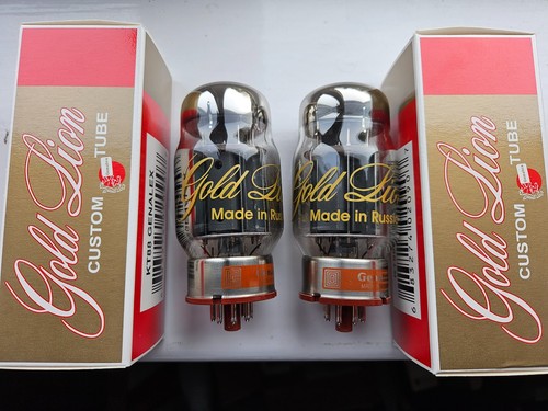 Genalex gold lion kt88 - gold, valves