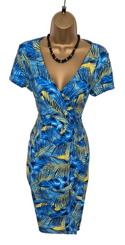 Sexy wrap dress smashed - dress,