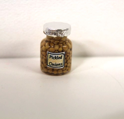 Dolls house jar of - house,