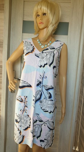 Ladies next dress linen mix - ladies,