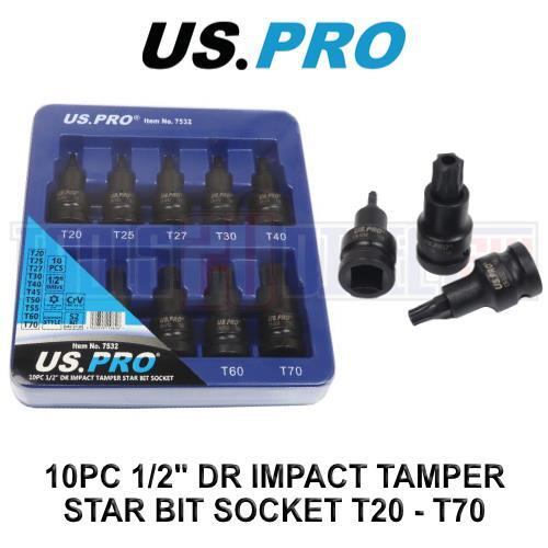 Pro tools 10pc dr - us, 1/2"